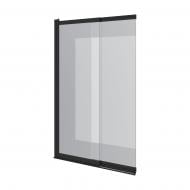 Шторка для ванни Koller Pool Style 1000х1500 мм black matt, скло 6 мм clear