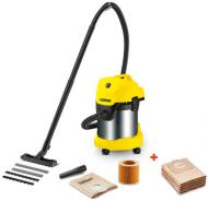 Пилосос Karcher WD 3 Premium + фільтр-мішки 9.610-664.0 Пилосос Karcher WD 3 Premium + фільтр-мішки 9.610-664.0