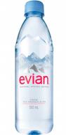 Вода минеральная Evian негазированная столовая 0,5 л