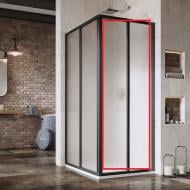 Душевая кабина Ravak Supernova SRV2- 80 S 195 черный GRAPE