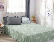 Простынь Cactus on white Reverse 145x210 см зеленый Zastelli