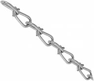 Цепь крученая оцинкованная 1,6 мм белый цинк Цепь крученая оцинкованная 1,6 мм белый цинк