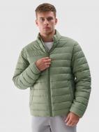 Куртка чоловіча демісезонна 4F DOWN JACKET M483 4FWAW24TDJAM483-43S р.M хакі