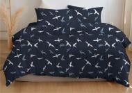 Пододеяльник BIRDS on blue FRONT 200x220 см синий Zastelli