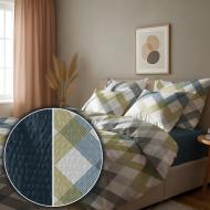 Комплект постельного белья Y10269-4/Midnight семейный мульти Zastelli