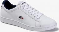 Кроссовки мужские Lacoste CARNABY EVO TRI 1 SMA 739SMA0033-407 р.40,5 белые