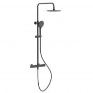 Душевая система VOLLE SISTEMA D (R, термостат для душа, душ d250 мм, лейка 3 режима, шланг 1500 мм PVC), de