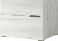 Тумба прикроватная Lion Гермес 550х430х420 дуб крафт белый