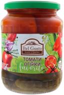 Асорті овочеве Bel Gusto томати та огірки мариновані 720мл