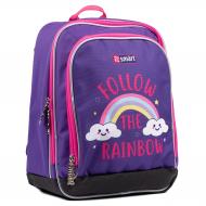 Рюкзак шкільний Smart Trendy H-55 Follow the rainbow фиолетовый