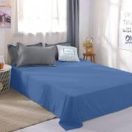 Простынь 19-4150 Dark Blue 240x220 см синий Zastelli