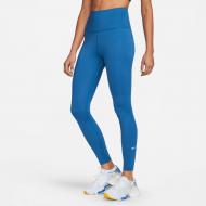 Лосины Nike W NK ONE DF HR TGHT DM7278-457 р.2XL голубой