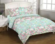 Комплект постельного белья AGNESS семейный мульти Zastelli