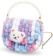 Набор для создания сумки с помпонами своими руками №9 Brushme