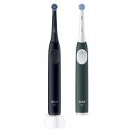 Набір електричних зубних щіток Oral-B iO Series 2 Night Black + Forest Green