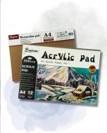 Набор для рисования Скетчпад для акриловых красок A300GSM A4 Brushme