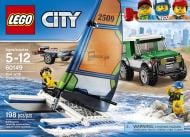 Конструктор LEGO City Внедорожник с прицепом для катамарана 60149