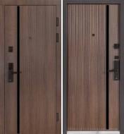 Дверь входная Булат Электро дримвуд темный 2050x850 мм правая
