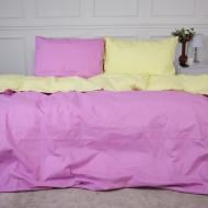 Комплект постельного белья MirSon Ranforce Elite Batista (12-0525+16-3310) розовый/светло-желтый