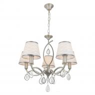 Люстра подвесная Victoria Lighting Lullaby/SP5 5x40 Вт E14 никель