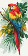 Картина по номерам Яркий ара 11721-AC 40х80 см см ART CRAFT