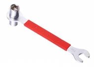 Ключ велосипедний KEN TECH д/педалей 15мм та гайок 14/15мм KL-9725H INS-496