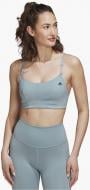 Бра Adidas Yoga Studio Light-Support Bra Light Blue HF2269 р.M-A/C серый