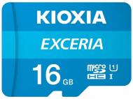 Карта памяти KIOXIA microSDHC 16 ГБ Class 10UHS-I (LMEX1L016GG2)