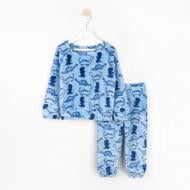 Пижама детская для мальчиков Dexter`s Dino р.110 голубой с синим d423дн-нв