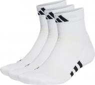 Шкарпетки Adidas PRF CUSH MID 3P HT3450 р.L білий