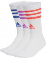 Шкарпетки Adidas 3S C SPW CRW 3P IZ0122 р.L білий