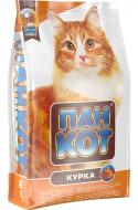 Корм сухий для котів Пан Кот Курка 10 кг