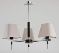 Люстра ALFA Texas 20583 3x40 Вт E14 хром/венге