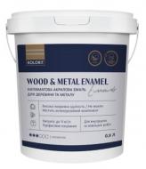 Эмаль акриловая акриловая Kolorit Wood and Metal Enamel полумат TVT K384 0,9 л