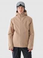 Куртка чоловіча зимова 4F TECHNICAL JACKET M579 4FWAW24TTJAM579-82S р.S бежева