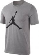 Футболка Jordan M J JUMPMAN SS CREW CJ0921-091 р.L светло-серый