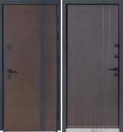 Дверь входная Булат Термо Хаус 710 венге темный 2050x950 мм левая Дверь входная Булат Термо Хаус 710 венге темный 2050x950 мм левая