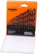 Набор сверл WOKIN HSS M2 19 шт. WK-750719