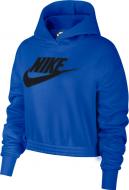 Джемпер Nike W NSW ICN CLSH FLC HOODIE BB CJ2034-480 р. M синий