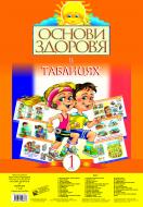 Книга Наталя Олександрівна Будна «Основи здоров’я в ТАБЛИЦЯХ. 1 клас. Навч. пос. Доп. і пер.(за програмою 2012 р.)» 978-966-