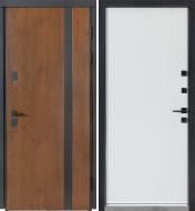 Дверь входная Булат Термо Хаус 710 дуб бронзовый / молочный клен 2050x950 мм правая