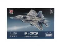 Конструктор DIY TOYS Истребитель F22 (1:100) 6891785