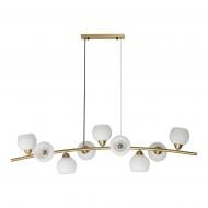 Люстра підвісна Miorro Magnolia 1200x330x900 мм 9x40 Вт E27 мідь 51-311-181