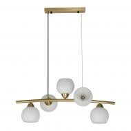 Люстра підвісна Miorro Magnolia 700x330x900мм 5x40 Вт E27 мідь 51-311-179