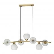 Люстра підвісна Miorro Magnolia 930x330x900мм 7x40 Вт E27 мідь 51-311-180