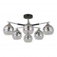Люстра Miorro Imperia 640x280мм 6x40 Вт E27 хром с черным 51-311-170