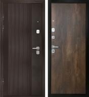 Двері вхідні Двері БЦ Хотин (спил коньячний) мідь 2050х860 мм праві