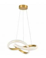 ВИТРИНА! Люстра подвесная Reality Eldrin 1x30 Вт LED-модуль золото 340101-32