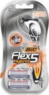 Бритва BIC Flex 5 Hybrid со сменными картриджами 2 шт.