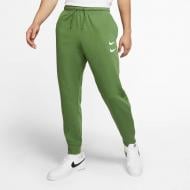 Брюки Nike M NSW SWOOSH PANT FT CJ4880-326 р. L зеленый
